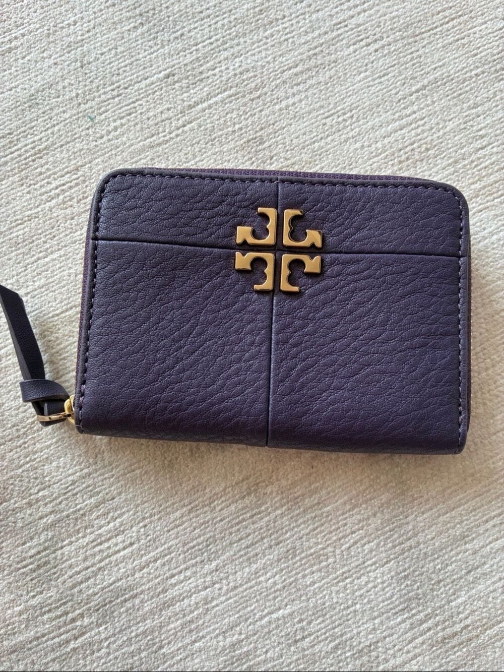 Tory Burch Ivy Coin Card Case Nightshade